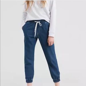 Levi’s Jet Set Jogger Pants Denim Size Medium